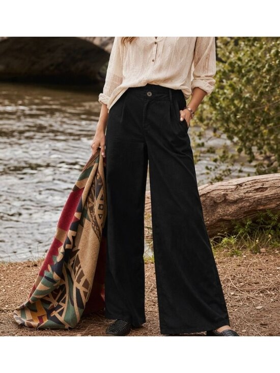 Sundance Pants - Sundance Lillie Wide-Leg Tencel Pants 10 Relaxed Minimalist Lagenlook